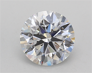 Picture of Lab Grown Diamond 1.57 Carats, Round with Ideal Cut, D Color, SI1 Clarity and Certified by IGI