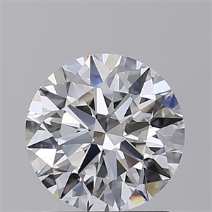 Picture of Lab Created Diamond 1.55 Carats, Round with Excellent Cut, E Color, VS1 Clarity and Certified by GIA