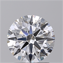 Del inventario de diamantes de laboratorio, 1.77 quilates, Redondo , Color D, claridad VVS2 y certificado GIA