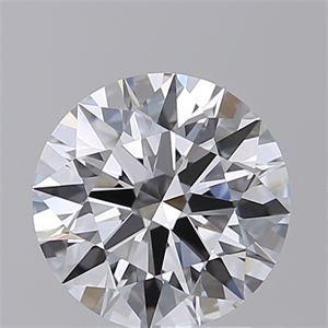 Picture of Lab Created Diamond 2.11 Carats, Round with Ideal Cut, D Color, VVS2 Clarity and Certified by IGI