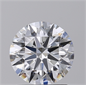 Lab Created Diamond 1.55 Carats, Round with Excellent Cut, D Color, VS1 Clarity and Certified by GIA