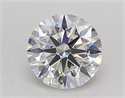 Del inventario de diamantes de laboratorio, 1.35 quilates, Redondo , Color D, claridad VVS2 y certificado IGI
