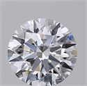 Lab Created Diamond 0.70 Carats, Round with Excellent Cut, D Color, VVS2 Clarity and Certified by GIA