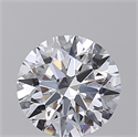 Lab Created Diamond 1.22 Carats, Round with Ideal Cut, E Color, VVS1 Clarity and Certified by IGI