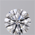 Lab Created Diamond 1.56 Carats, Round with Ideal Cut, D Color, VVS1 Clarity and Certified by IGI