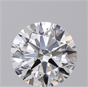 Lab Created Diamond 1.57 Carats, Round with Excellent Cut, D Color, VS1 Clarity and Certified by GIA