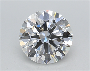 Picture of Lab Created Diamond 2.03 Carats, Round with Ideal Cut, E Color, VS2 Clarity and Certified by IGI