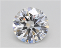 Del inventario de diamantes de laboratorio, 1.10 quilates, Redondo , Color E, claridad VS2 y certificado IGI
