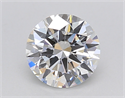 Lab Created Diamond 1.09 Carats, Round with Ideal Cut, E Color, VS1 Clarity and Certified by IGI