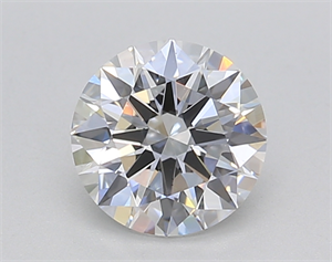 Picture of Lab Grown Diamond 1.08 Carats, Round with Excellent Cut, E Color, VS1 Clarity and Certified by GIA