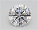 Del inventario de diamantes de laboratorio, 1.10 quilates, Redondo , Color E, claridad VS2 y certificado IGI