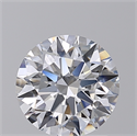 Lab Created Diamond 1.57 Carats, Round with Excellent Cut, F Color, VS1 Clarity and Certified by GIA