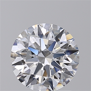 Picture of Lab Created Diamond 1.57 Carats, Round with Excellent Cut, F Color, VS1 Clarity and Certified by GIA