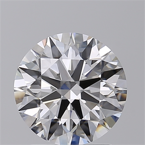 Foto Del inventario de diamantes de laboratorio, 2.10 quilates, Redondo , Color F, claridad VVS1 y certificado IGI de