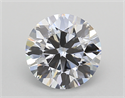 Lab Created Diamond 2.03 Carats, Round with Excellent Cut, E Color, VS2 Clarity and Certified by IGI