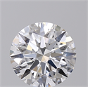 Lab Created Diamond 1.58 Carats, Round with Excellent Cut, D Color, VS1 Clarity and Certified by GIA
