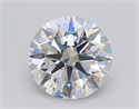 Del inventario de diamantes de laboratorio, 1.31 quilates, Redondo , Color D, claridad VVS2 y certificado IGI