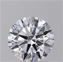 Lab Created Diamond 1.74 Carats, Round with Ideal Cut, D Color, VVS2 Clarity and Certified by IGI