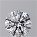 Lab Created Diamond 2.10 Carats, Round with Ideal Cut, D Color, VVS2 Clarity and Certified by IGI