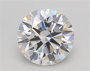 Picture of Lab Created Diamond 2.06 Carats, Round with Ideal Cut, E Color, VS2 Clarity and Certified by IGI