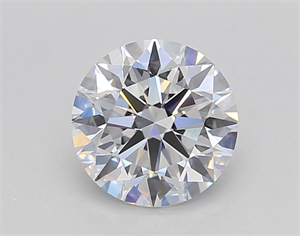 Picture of Lab Created Diamond 1.23 Carats, Round with Ideal Cut, D Color, VS1 Clarity and Certified by IGI