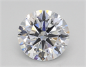 Del inventario de diamantes de laboratorio, 1.30 quilates, Redondo , Color E, claridad SI1 y certificado IGI