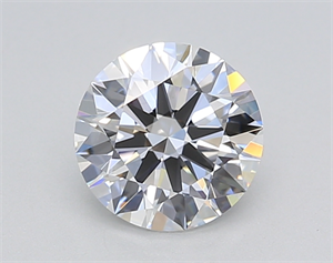Foto Del inventario de diamantes de laboratorio, 1.03 quilates, Redondo , Color D, claridad VS1 y certificado IGI de