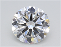 Del inventario de diamantes de laboratorio, 1.50 quilates, Redondo , Color D, claridad SI1 y certificado IGI