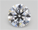 Del inventario de diamantes de laboratorio, 1.50 quilates, Redondo , Color F, claridad VS2 y certificado IGI