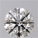 Lab Created Diamond 3.10 Carats, Round with Ideal Cut, H Color, VS1 Clarity and Certified by IGI