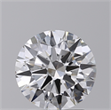 Lab Created Diamond 2.06 Carats, Round with Ideal Cut, F Color, VVS2 Clarity and Certified by IGI