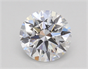 Del inventario de diamantes de laboratorio, 1.10 quilates, Redondo , Color D, claridad VVS2 y certificado IGI