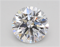 Lab Created Diamond 1.52 Carats, Round with Excellent Cut, D Color, VS2 Clarity and Certified by GIA