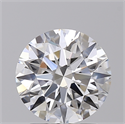 Lab Created Diamond 2.03 Carats, Round with Ideal Cut, D Color, VS1 Clarity and Certified by IGI