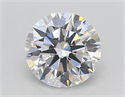 Del inventario de diamantes de laboratorio, 1.24 quilates, Redondo , Color D, claridad VVS2 y certificado IGI