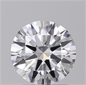 Lab Created Diamond 1.51 Carats, Round with Ideal Cut, E Color, VVS1 Clarity and Certified by IGI