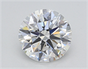 Lab Created Diamond 1.41 Carats, Round with Ideal Cut, E Color, VS2 Clarity and Certified by IGI