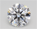 Del inventario de diamantes de laboratorio, 1.55 quilates, Redondo , Color D, claridad VS2 y certificado GIA