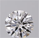 Lab Created Diamond 0.71 Carats, Round with Ideal Cut, E Color, VS2 Clarity and Certified by IGI