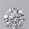 Lab Created Diamond 0.72 Carats, Round with Excellent Cut, E Color, VS1 Clarity and Certified by IGI