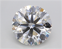 Del inventario de diamantes de laboratorio, 3.00 quilates, Redondo , Color F, claridad VVS2 y certificado IGI