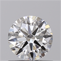 Del inventario de diamantes de laboratorio, 0.70 quilates, Redondo , Color F, claridad VS1 y certificado IGI