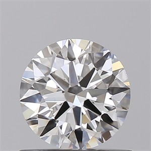 Foto Del inventario de diamantes de laboratorio, 0.70 quilates, Redondo , Color F, claridad VS1 y certificado IGI de