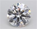 Del inventario de diamantes de laboratorio, 2.65 quilates, Redondo , Color G, claridad VS1 y certificado IGI