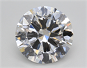 Del inventario de diamantes de laboratorio, 3.01 quilates, Redondo , Color G, claridad VS2 y certificado IGI