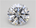 Del inventario de diamantes de laboratorio, 1.39 quilates, Redondo , Color G, claridad VVS2 y certificado IGI