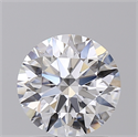 Lab Created Diamond 1.55 Carats, Round with Excellent Cut, D Color, VVS1 Clarity and Certified by GIA