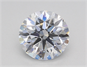 Lab Created Diamond 1.33 Carats, Round with Ideal Cut, F Color, VS2 Clarity and Certified by IGI