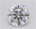 Del inventario de diamantes de laboratorio, 1.32 quilates, Redondo , Color D, claridad VS1 y certificado IGI