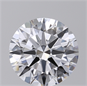 Lab Created Diamond 2.04 Carats, Round with Ideal Cut, D Color, VVS2 Clarity and Certified by IGI